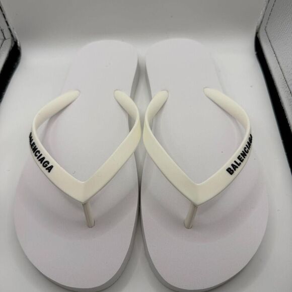 Balenciaga Shoes - Balenciaga Women's White Sandals